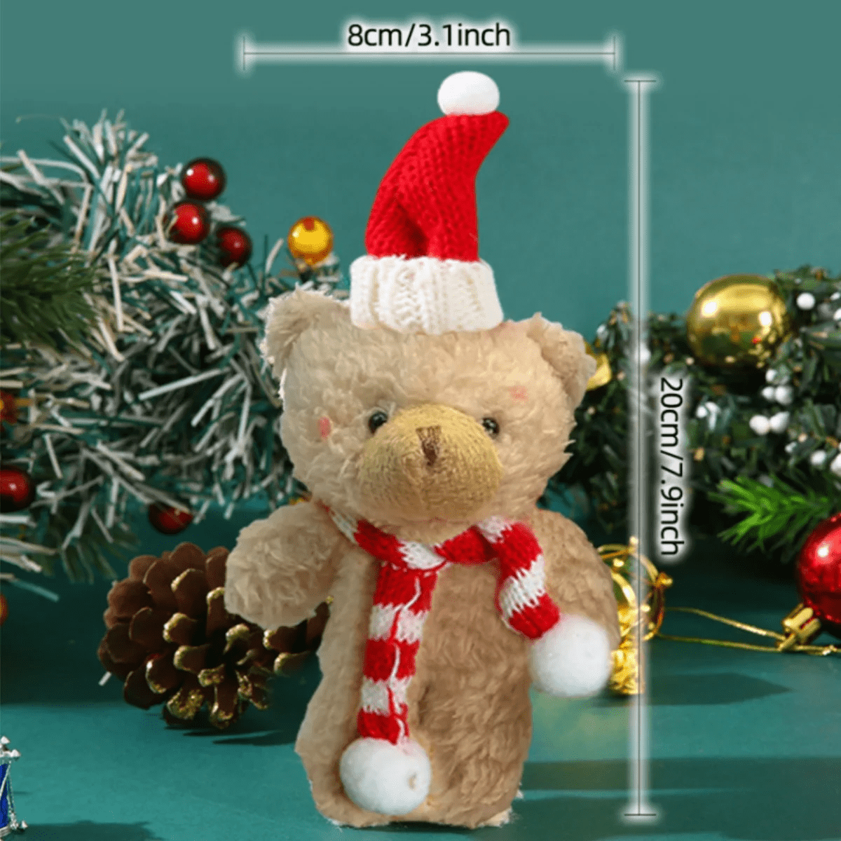 Ours en peluche marron