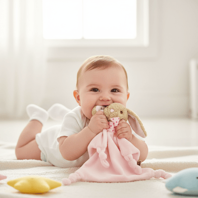 Doudou bébé carrousel