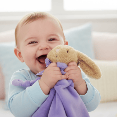 Doudou bébé carrousel