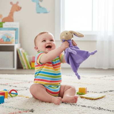 Doudou bébé carrousel