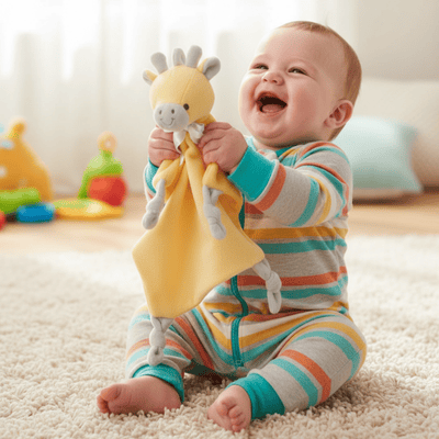 Doudou bébé carrousel