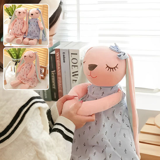 lapin en peluche alliance parfaite
