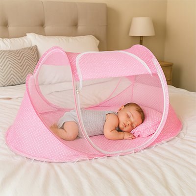 Moustiquaire lit bébé avec barrière respirante