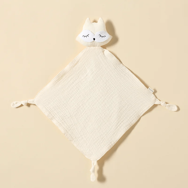 Doudou bébé beige