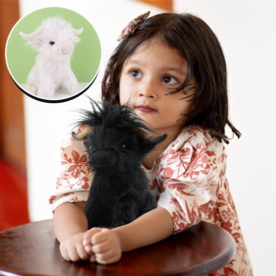 Peluche en vache bienfait developpement