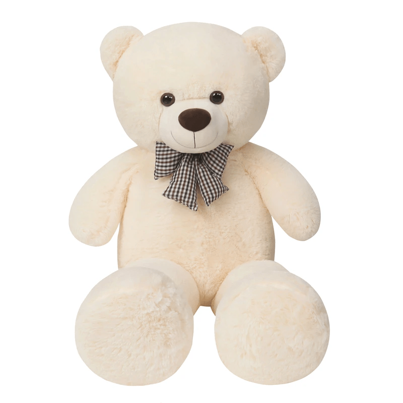 Ours en peluche blanc