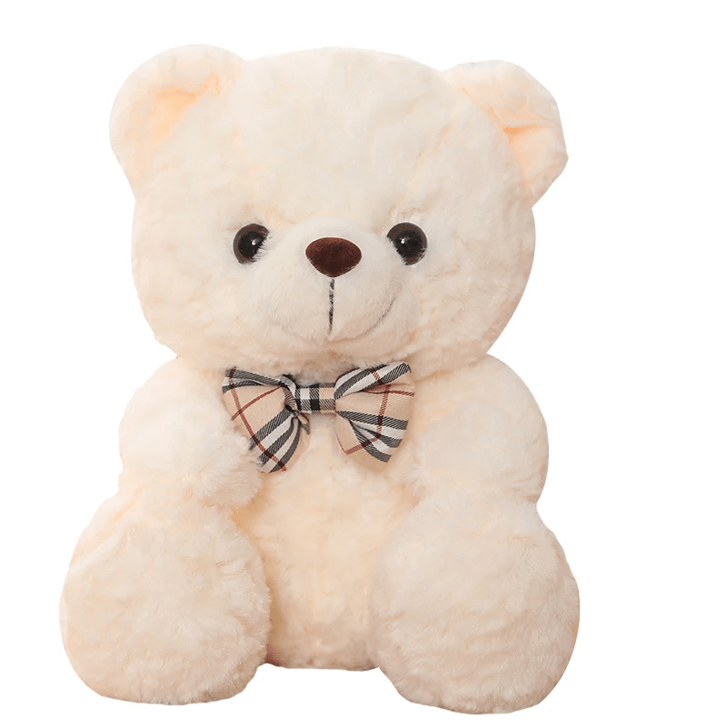 Ours en peluche blanc