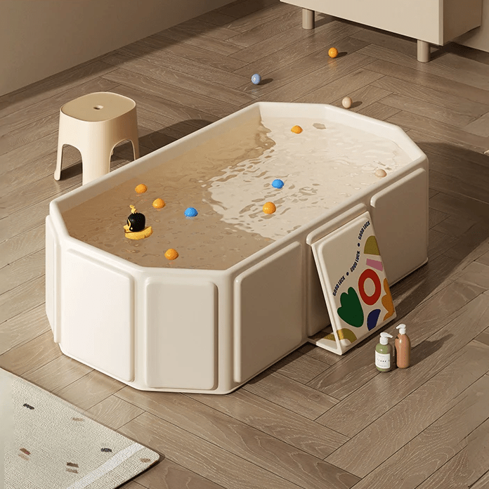 baignoire bébé blanche