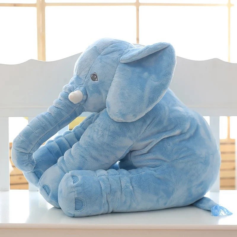 Peluche elephant bleu