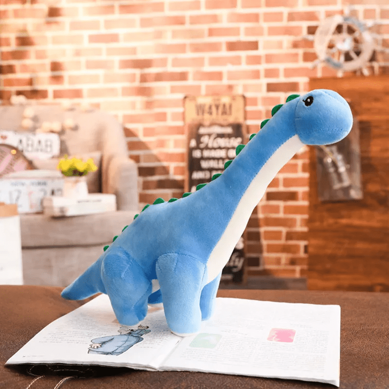 Peluche Dinosaure bleu