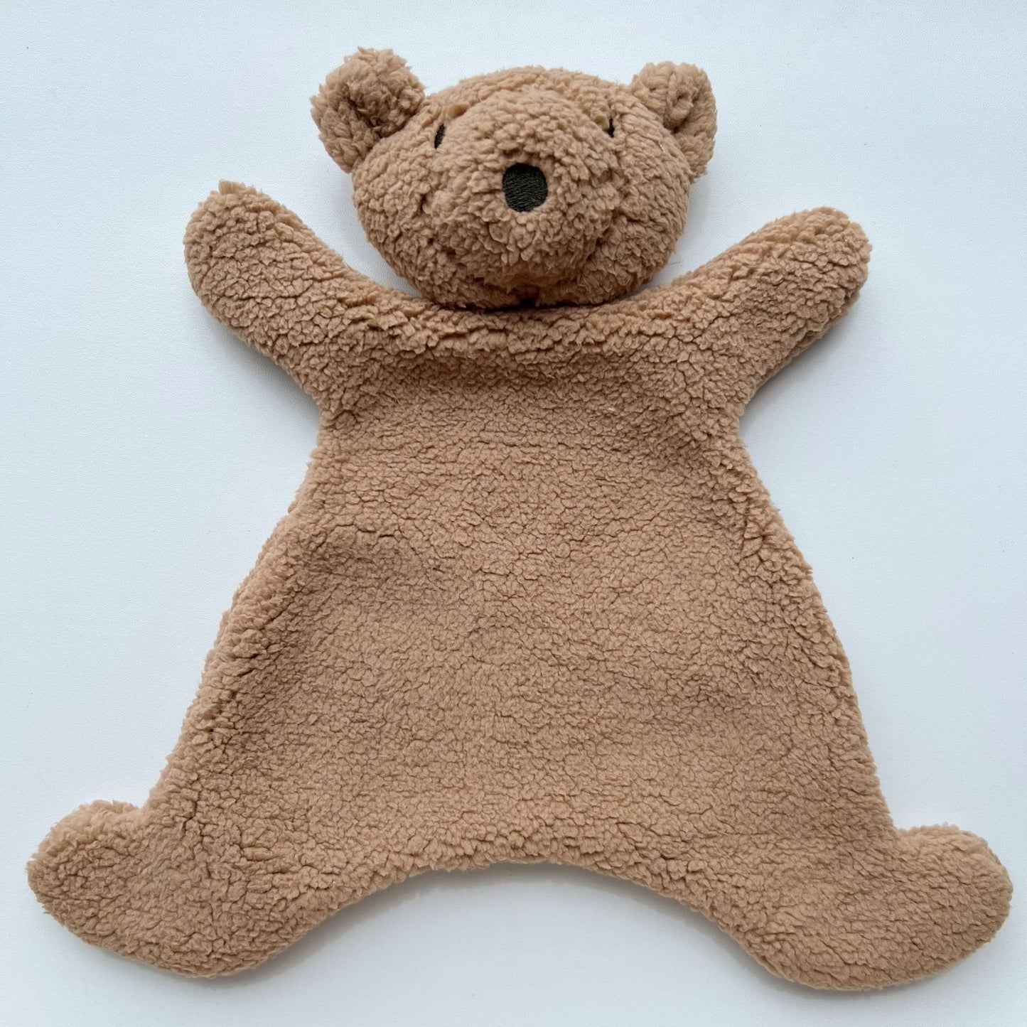 Doudou bébé brun