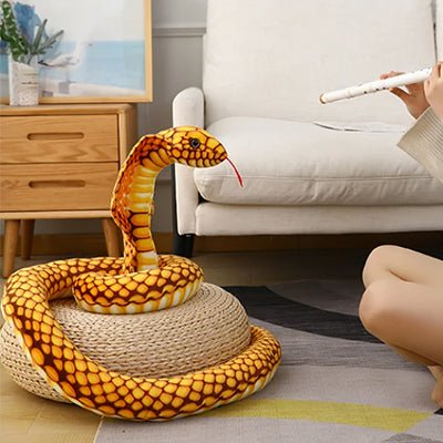Peluche serpent inspirant pour les histoires