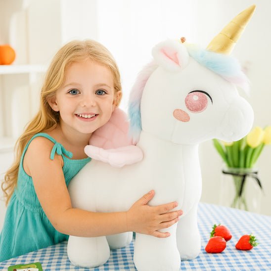 Licorne peluche carrousel