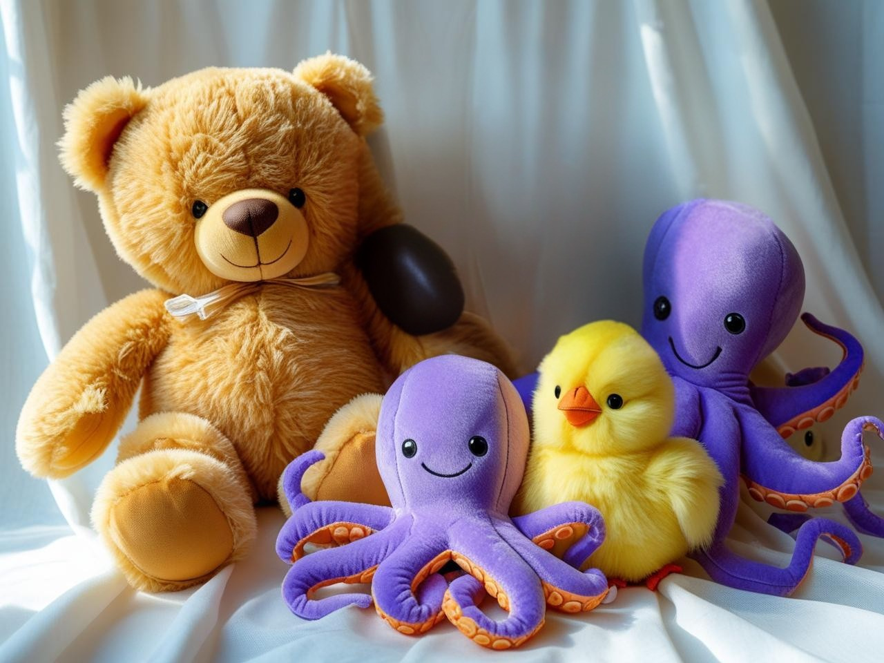 collection peluches accueil