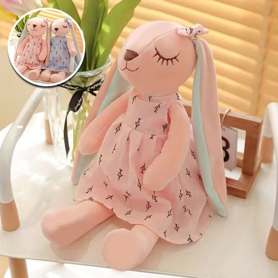 lapin en peluche compagnon fidele