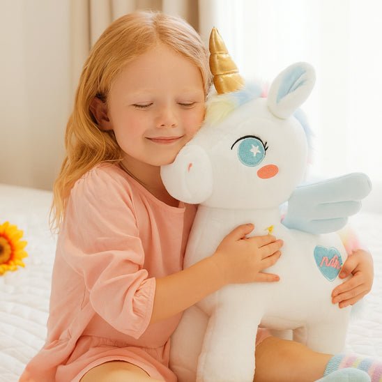 Licorne peluche apporte un confort inégalé