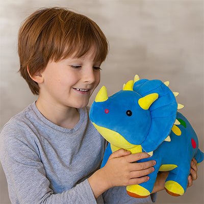 Peluche dinosaure permet de créer des liens