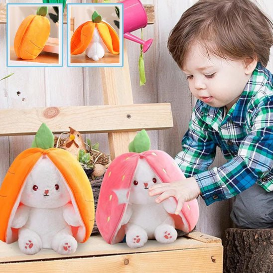 Peluche lapin deux styles