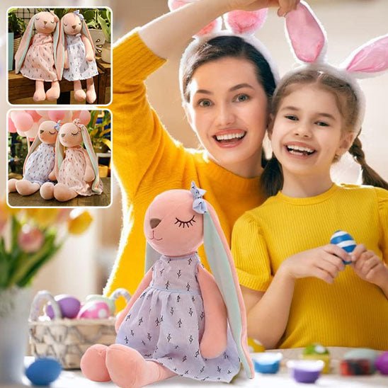 lapin en peluche carrousel