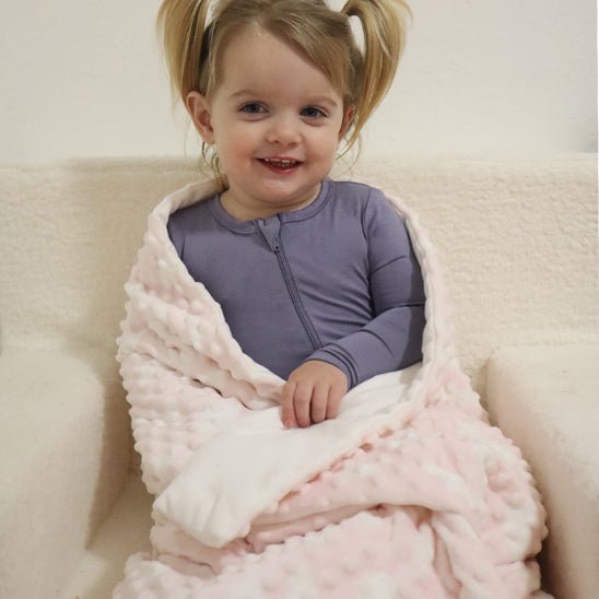 Polaire couverture bebe enfant avec modĂšle blanc