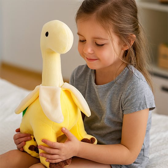 Peluche dinosaure plus qu'un cadeau