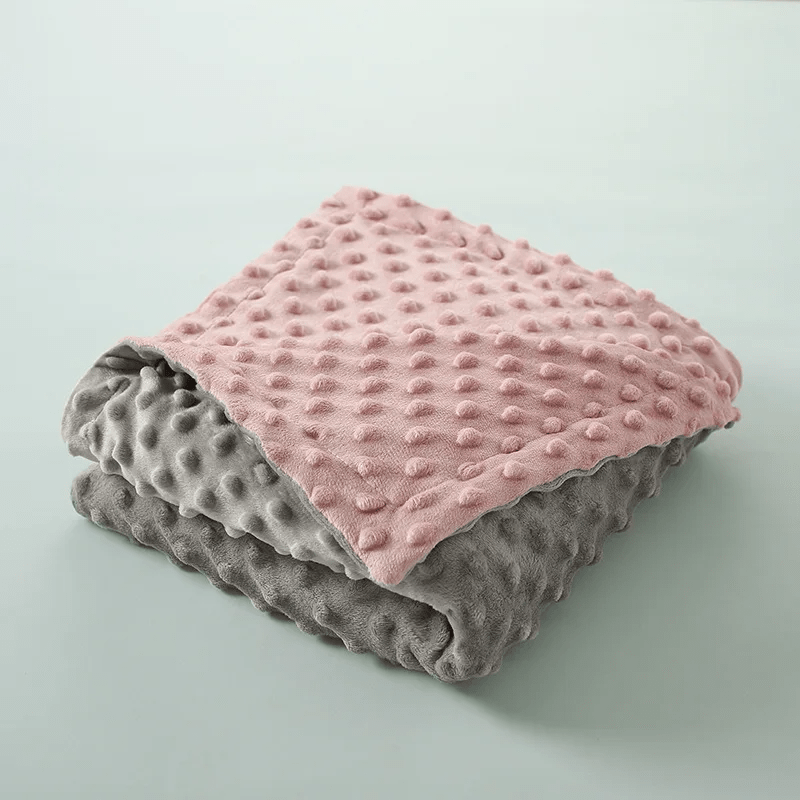 Couverture bébé grise