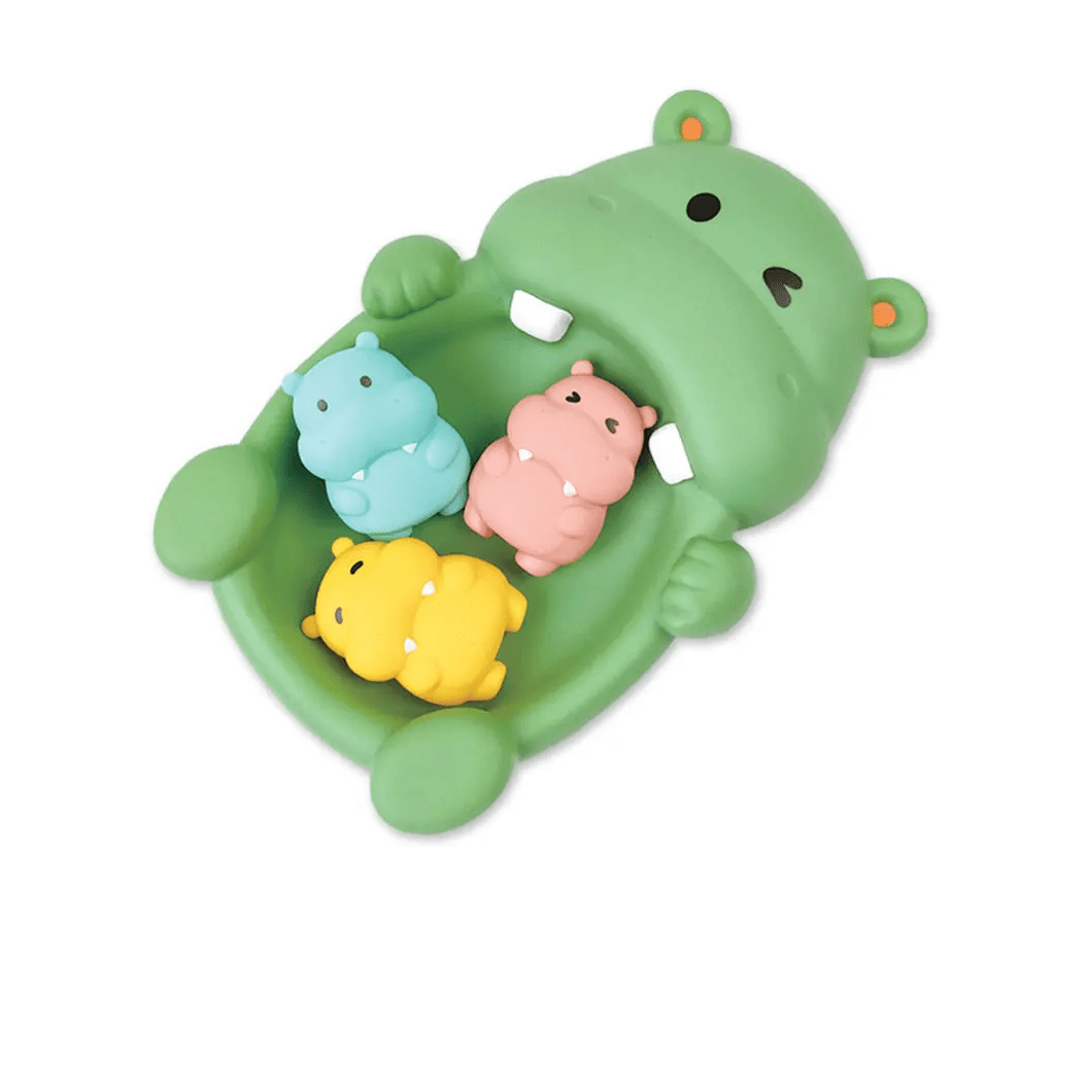 Jouet baignoire bebe hippopotame