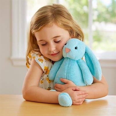 Lapin peluche carrousel