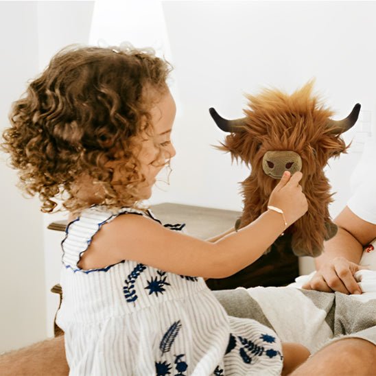 Peluche en vache carrousel