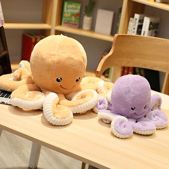 Peluche pieuvre carrousel