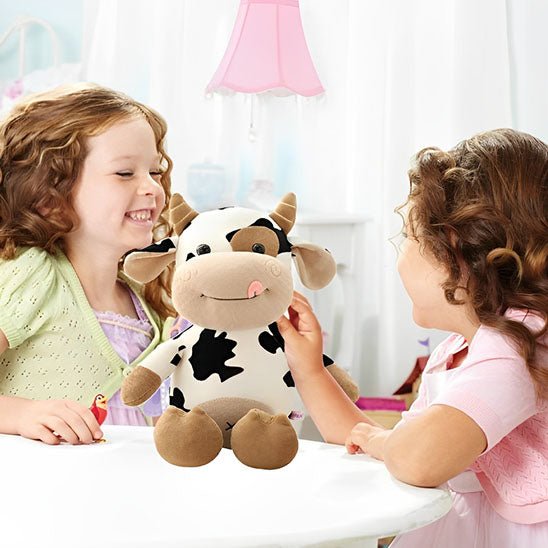 Vache peluche carrousel