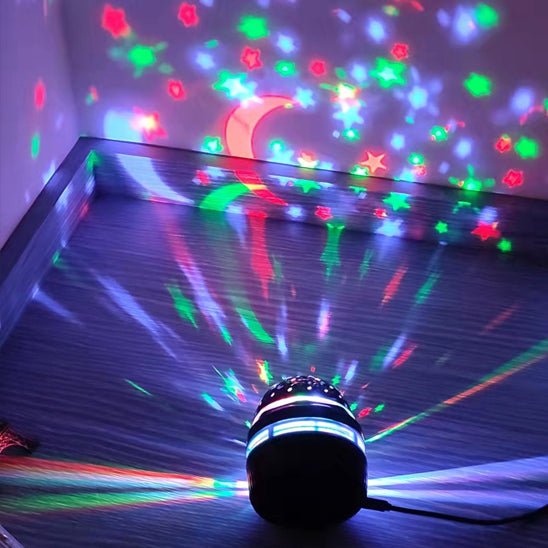 Veilleuse bébé projection plafond carrousel