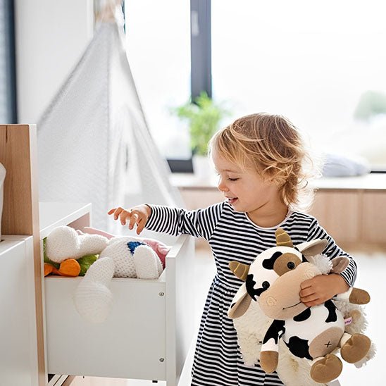 Vache peluche carrousel
