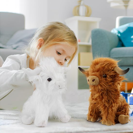 Peluche en vache carrousel
