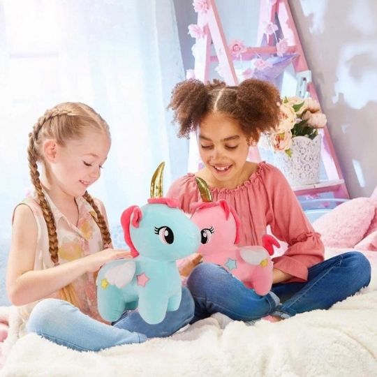 Peluche licorne carrousel