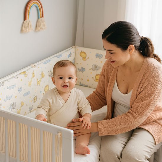Tour de lit bébé carrousel