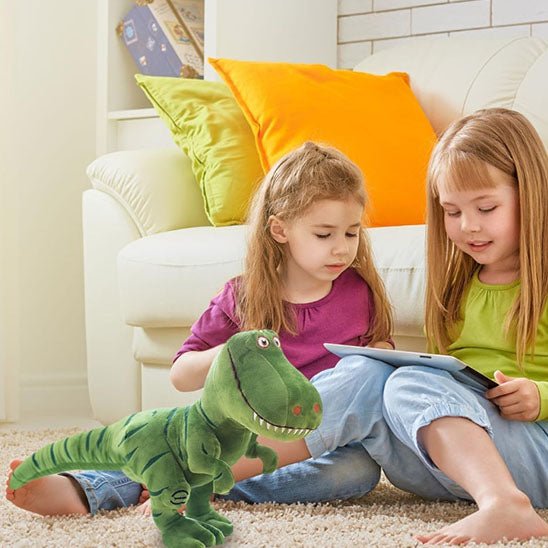 Dinosaure peluche carrousel