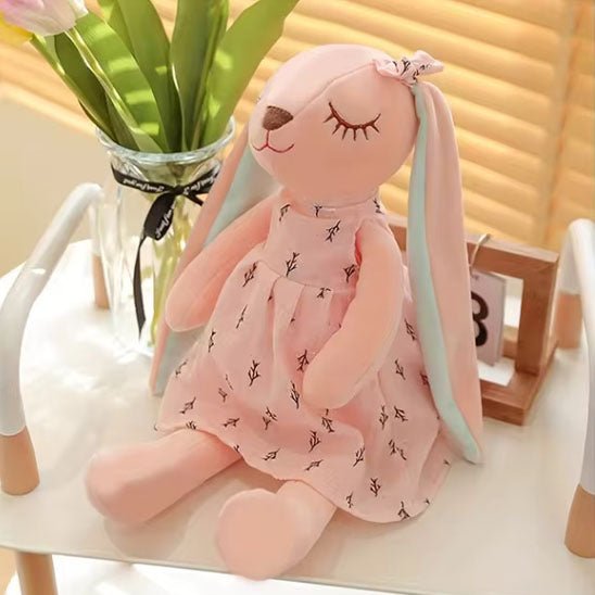 lapin en peluche carrousel