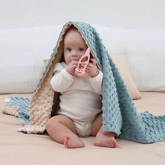 Couverture bébé carrousel