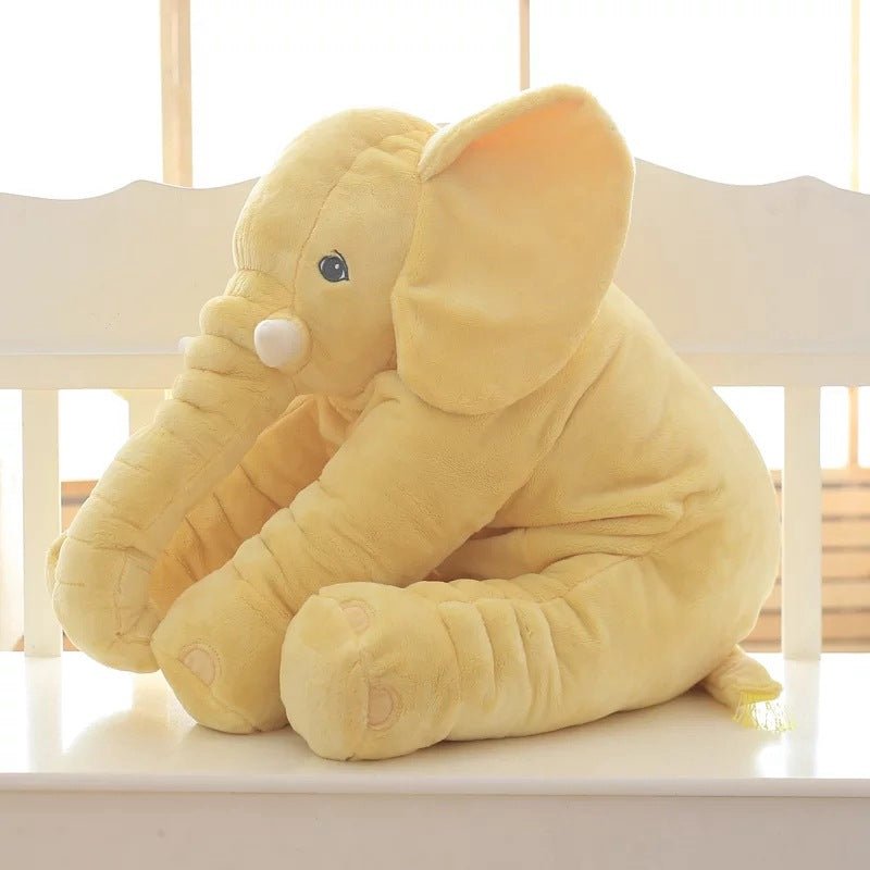 Peluche elephant jaune