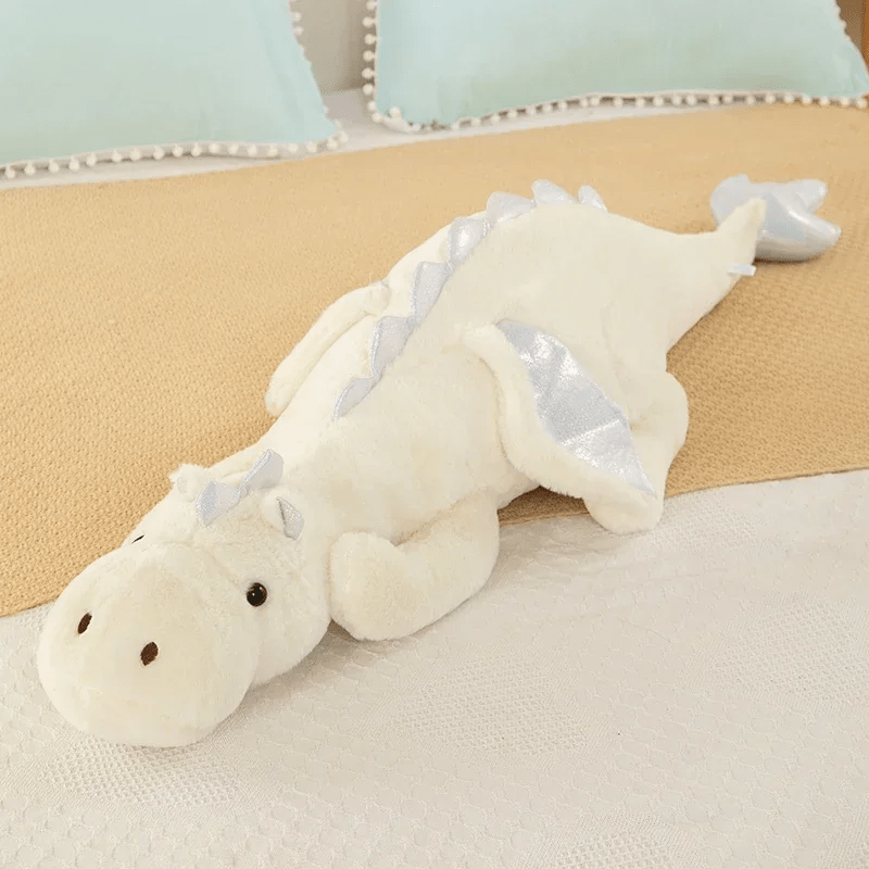Peluche dragon jaune