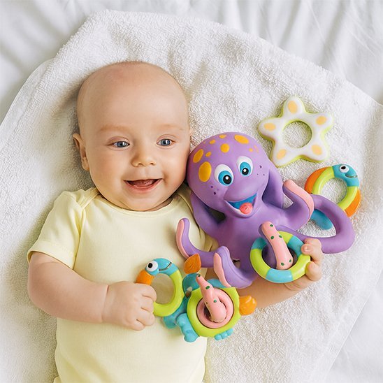 Jouet baignoire bebe peut suivre bébé partout