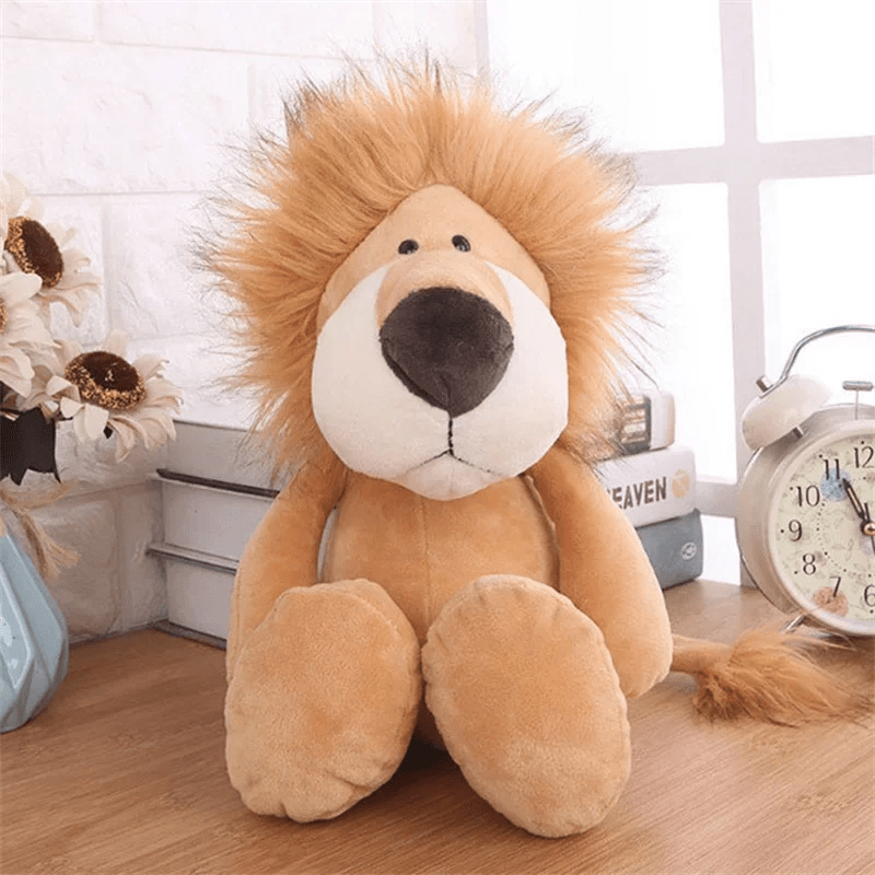 Animaux en peluche lion