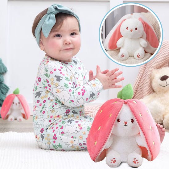 Peluche lapin materiaux premium