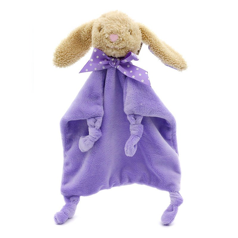 Doudou bebe mauve