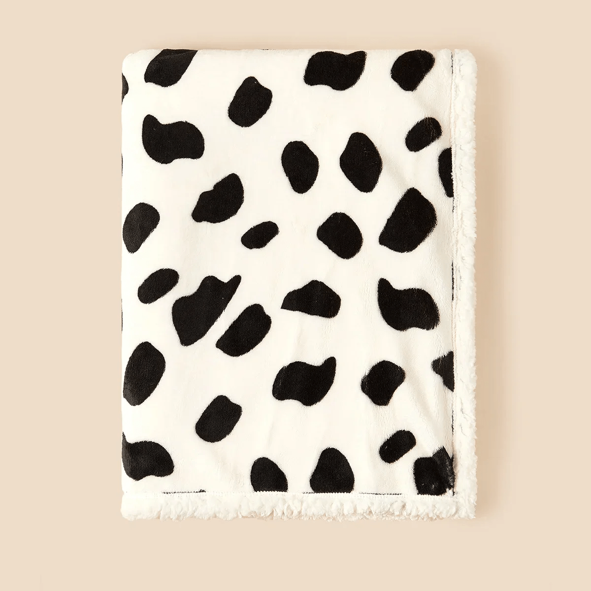 Couverture bebe motif vache