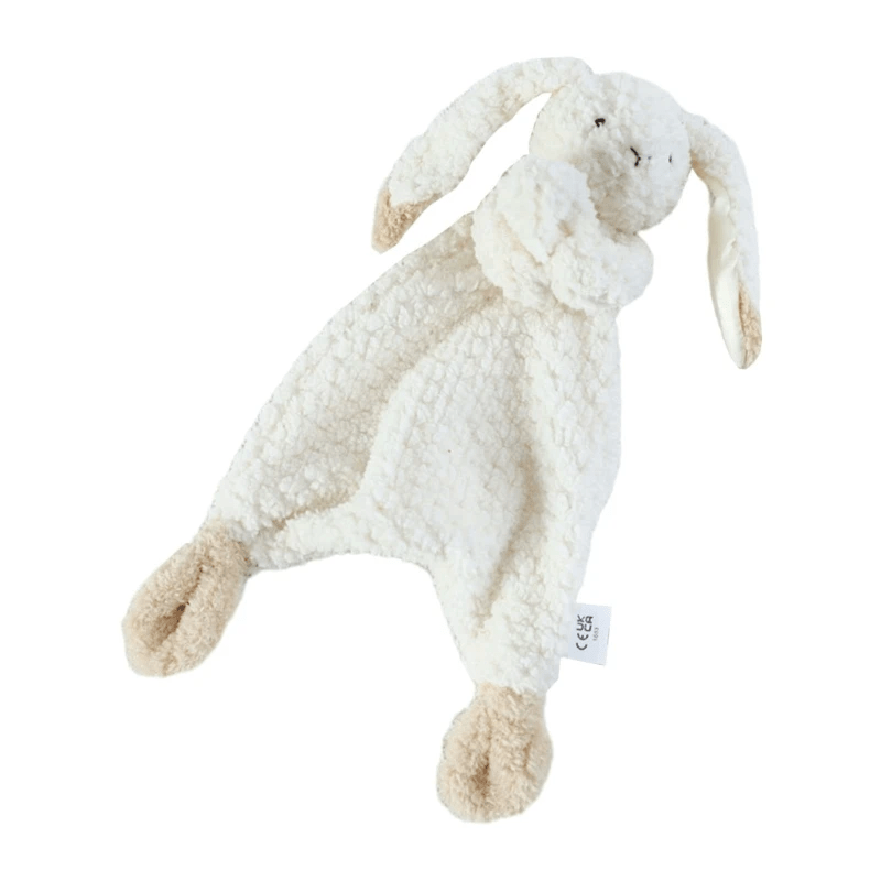doudou lapin oreilles blanche