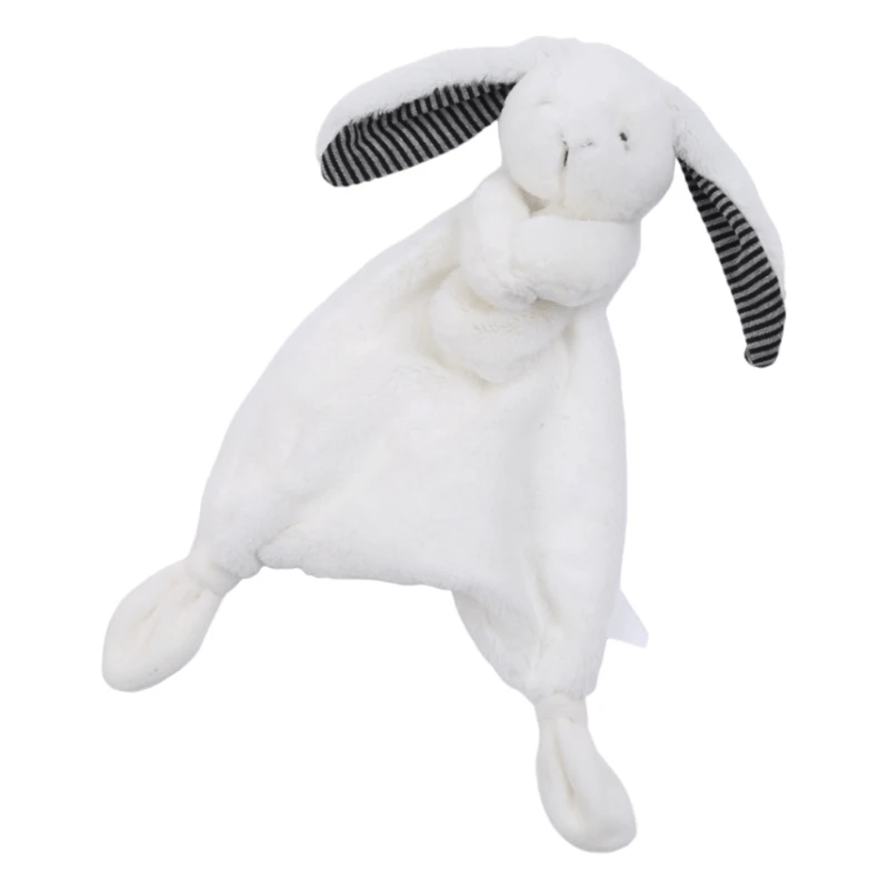 doudou lapin oreilles grise