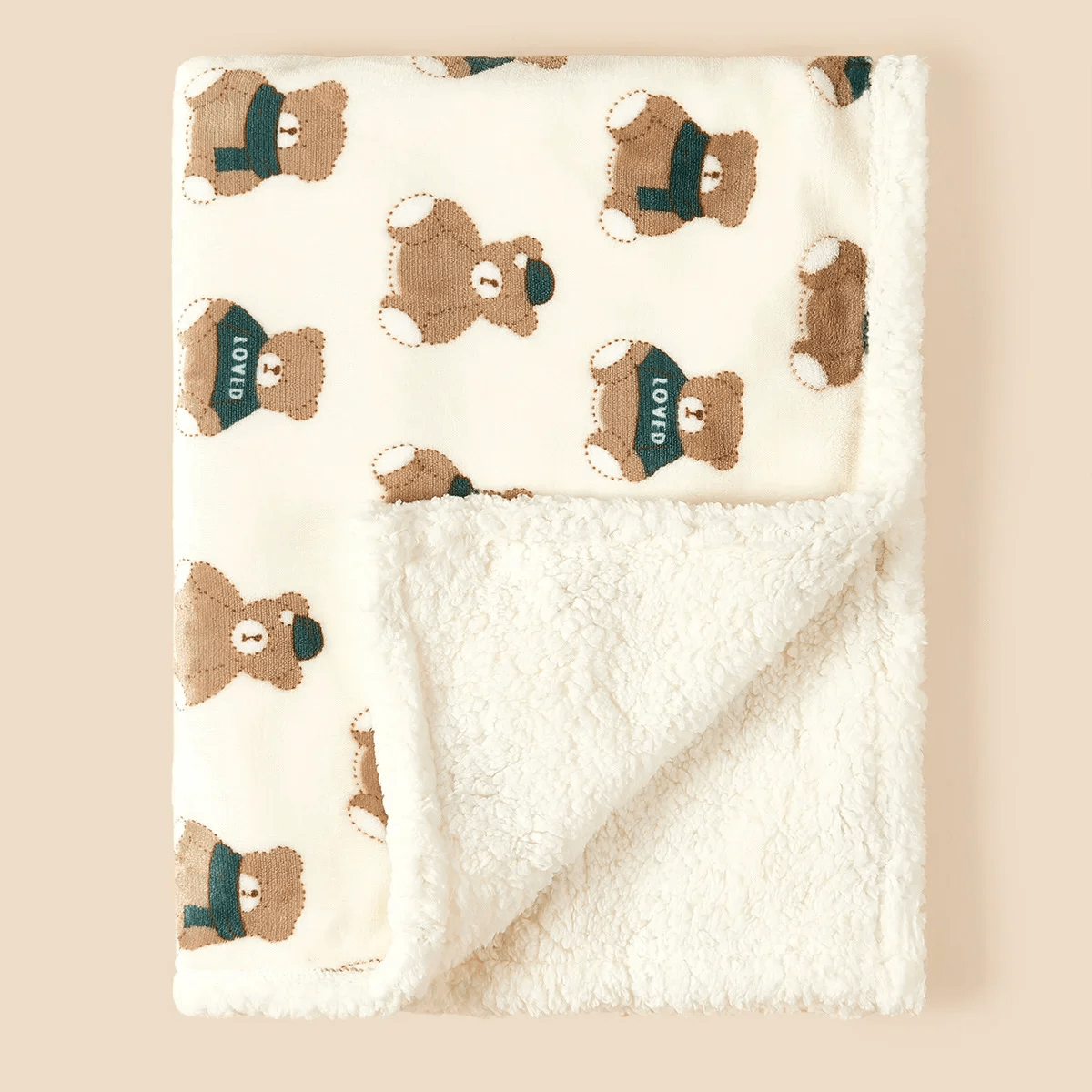 Couverture bebe ourson