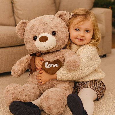 Ours en peluche carrousel